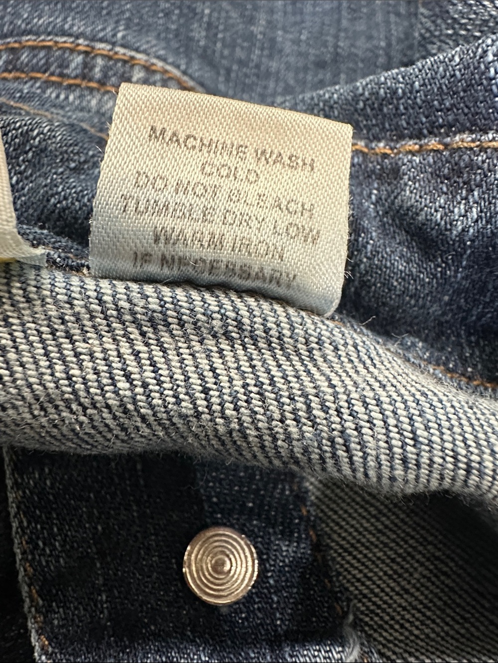 Krush Denim Jacket size M cotton blend - Picture 8 of 8